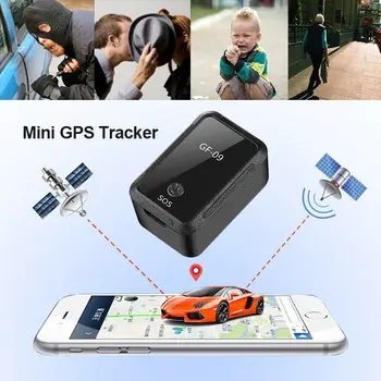 Nové GF09 Chytrý GPS Tracker Mini Localizador Key Finder Anti Lost Audio Recorder Magnetické Nositelné Sledovací Rozděluje Pro domácí Zvířata Děti