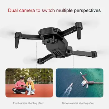 S70 Drone 4K HD Duální Kamera Skládací RC Quadcopter Výška Udržení Wi-fi FPV 1080p Real-Time Přenos Mini bezpilotní Letouny pro Děti