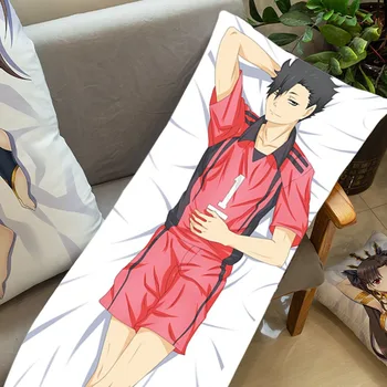 Anime Haikyu polštář Kryt hinata shoyo Dakimakura případě, Sexy holka v Pohodě Kluk 3D Double-sided Objímání Tělo povlak na polštář 50×160 cm