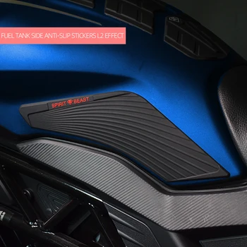 Spirit beast motocykl bn502c palivové nádrže samolepky odolné proti poškrábání non-slip vodotěsné auto samolepky chránit dekorace samolepky
