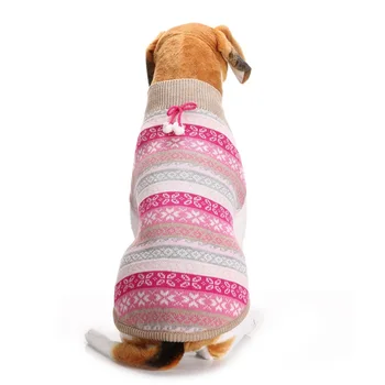 Velký pes štěně pet svetr pletené svetr kočka teplé psa, svetr, pes, zimní oblečení, kotě, štěně svetr