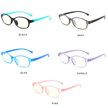 Zilead Děti Brýle Anti Blue Ray Barevný Rám Brýle, Ploché Průhledné Čočky, Brýle Děti Rámu Pro Chlapce a Dívky TR90