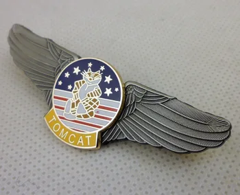 US Navy F-14 TOMCAT Křídla Pin Odznak Insignia
