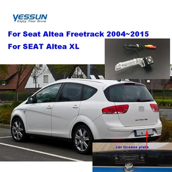 Yessun spz reverse kamera Pro Seat Altea Freetrack 2004~SEAT Altea XL Auto Zadní kamera Parkovacího asistenta-cam