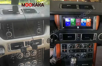 6G 128 G Pro Land Rover Range Rover V8 2005-2012 Obrazovce Android Auto, Multimediální Přehrávač, GPS Auto Navi Rádio Audio Stereo Hlavy Jednotka