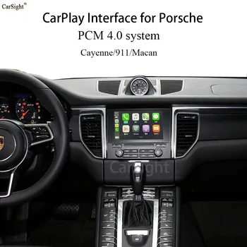 Nová Propuštěn Bezdrátové iPhone CarPlay pro 2017 Porsche Cayenne Macan 911 Car Play, Android Auto