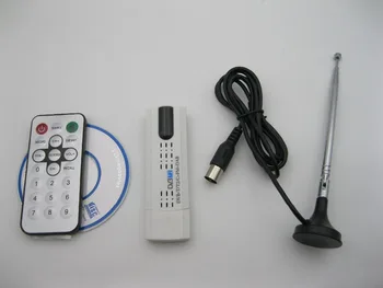 DVB-T USB tv stick Tuner Digitální satelitní DVB T2, DVB-T/C, FM, DAB-přidejte anténa Dálkové 1080P MPEG-2, MPEG-4, H. 264 TV Přijímač DVB810