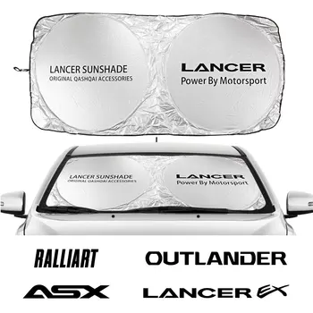 Čelní Sklo auta sluneční clona pro Mitsubishi ASX Campetition Colt Delica Evoluce L200 Lancer Outlander Lancer EX Ralliart Triton