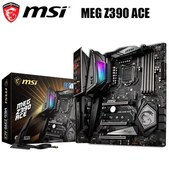 Nové MSI MEG Z390 ACE základní Deska LGA 1151 Core i9/i7/i5/i3 Intel Z390 DDR4 64GB Originální Stolní MSI Z390 základní Deska M. 2 ATX
