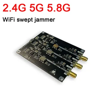 DYKB 2.4 G 5.2 G 5.8 G WiFi jammer Shielder 2.4 Ghz 5Ghz WI-fi signál blocker Stíněný Bluetooth rušení RF amplifie anténa