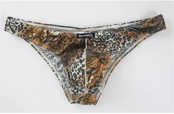 Muži Kalhotky spodní Prádlo Leopard Pánské Sexy Prodyšná Krátké Spodky, Pohodlné Pánské Kalhotky spodní Prádlo Šortky Cueca Muž Kalhotky