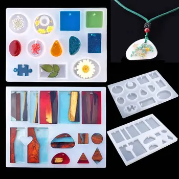 159 kusů DIY crystal lepidlo tool set Šperky silikonové formy Náramek přívěsek šperky silikonové formy Kombinaci s vrtačku