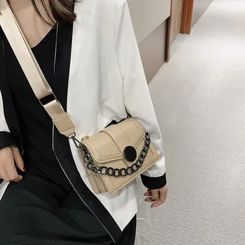 Módní značka designer all-ruce nést řetězce kabelky 2020 nové módní high-kvalitní jedno rameno messenger bag malé náměstí taška