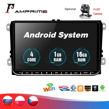 AMPrime 2din Android Auto Rádio multimediální MP5 Přehrávač Autoradio 9