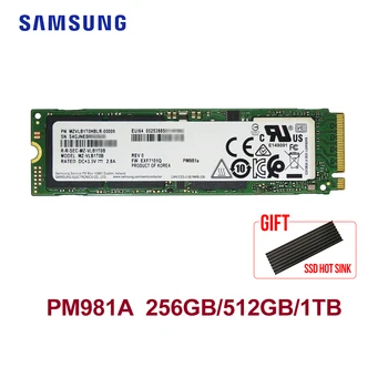 SAMSUNG PM981A M. 2 SSD 256GB 512GB 1TBM2 NVMe PCIe 3.0x4, Notebook, Desktop Vnitřní Solid State Disky