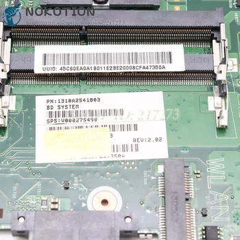 NOKOTION 1310A2541804 V000275560 základní DESKA Pro Toshiba Satellite C855 Notebook základní Deska HM76 UMA DDR3