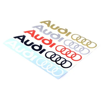 AUDI adhesivo autocollant obtisky adesivo adesivi aufkleber pack 2 jednotky 350x65mm