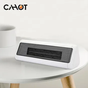 CAHOT 300W Přenosný Elektrický Ohřívač Mini Desktop Ohřívač Šikovný Teplejší Vzduch Ventilátoru Chladiče Stroje Pro Zimní Office Home
