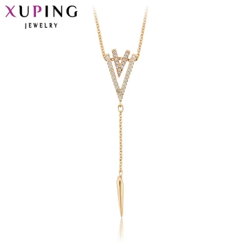 Xuping Módní Přívěsek Romantický Dopis tvaru Přívěsek Náhrdelník pro Ženy Valentýna Šperky Dárek 44950