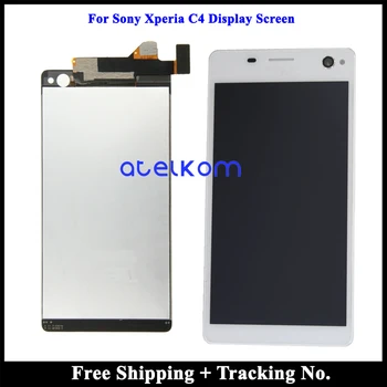 Testováno Grade AAA Pro Sony Xperia C4 LCD Displej Pro Sony C4, C4 E5303 E5306 E5333 E5343 LCD Displej Dotykový Digitizér Shromáždění