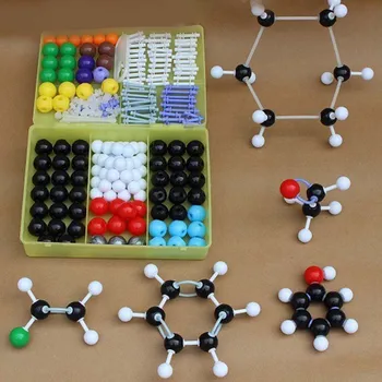 267pcs Molekulární Model Organické /anorganické Molekulární Strukturu, Model, Stavebnice Vhodná pro Střední Školy / Studenti / Učitelé