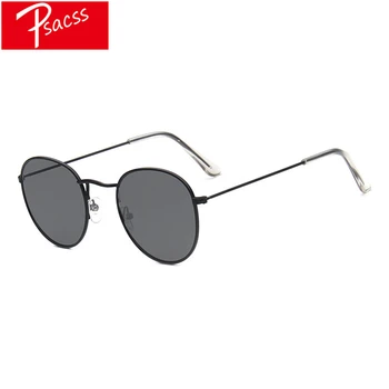 PSACSS 2020 Malé Kulaté sluneční Brýle, Ženy, Vintage Kovové Brýle Značky Designer Brýle Pro Ženy/Muži Oculos De Sol Gafas UV400