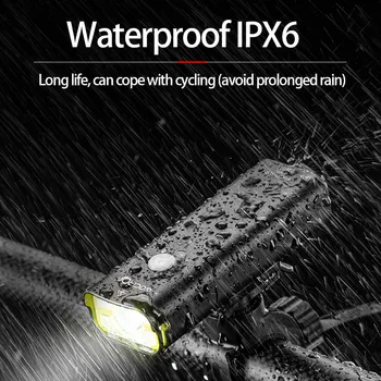 GACIRON Bike Světlo Přední Cyklistické Světlo USB Dobíjecí Vodotěsné IPX6 Cyklistika Svítilna Na Kolo 800Lm Cyklistické Doplňky