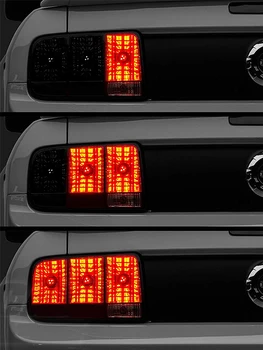 IJDM (2) 3-Krok Sekvenční Dynamická Honička Flash Modul Boxy Pro Auta Ford Mustang koncové světlo, Přední nebo Zadní směrová Světla