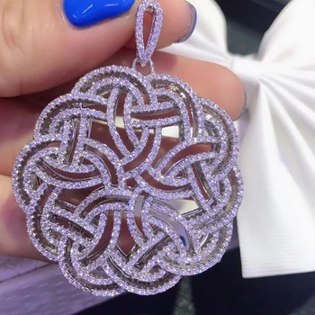 SHANICE DIY Ženy Perly Střapcem Pozastavení Přívěsek Náhrdelník Materiál na jejich Výrobu Kolo Dutý Konektor Perly Šperky Příslušenství