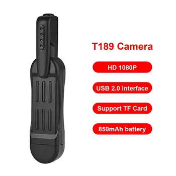 T189 Pen Mini Kamera Full HD 1080P Klip Kamera DVR Digitální Mikro DV Videokamery Hlas, Video Rekordér PK SQ SQ11 Malý Fotoaparát