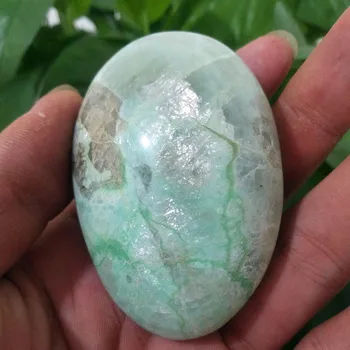 NaturalThe zelené labradorit barva kamene crystal palm kameny hračka léčivé krystaly a domácí dekorace