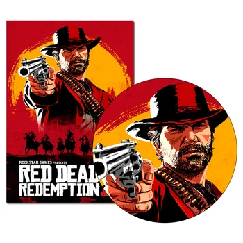 Red Dead Redemption 2 Filmové Plakáty HD Tisk na Plátně Moderní Filmové Umění Cuadros Obrázky pro Domácí Obývací Pokoj Dekorace
