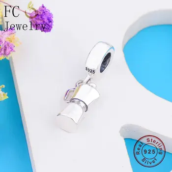 FC Šperky Fit Originální Značky Náramek 925 Sterling Silver Cestovní Kávovar Maker Korálek Přívěšek Pro Kluka Berloque