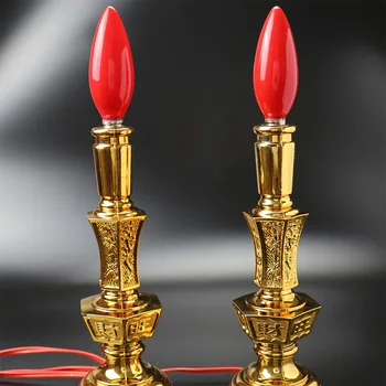 Elektrické svíčky žárovka LED electrolier lampa pro Chrám Buddha světlo mamonu, aby oběti Buddha Buddhistické zásoby