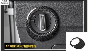ABS Matný Vnitřní Světlo Spínač Seřízení Kryt Čalounění 1ks Auto-Styling Pro Volkswagen T-Roc T Roc 2018 2019 Příslušenství