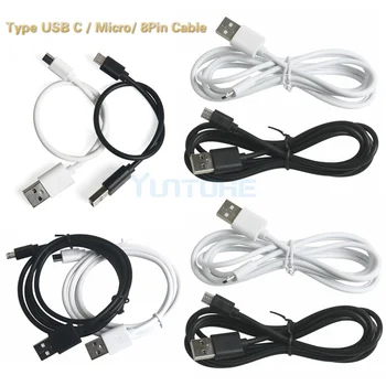 0.25 1 2 3 m Micro USB Kabel pro Apple iPhone 6 7 8 Plus Typ C Rychlé Datové Synchronizace 2A Nabíjecí Kabel pro Samsung S9 Andorid 50ks