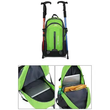 40 L Vodotěsný cestovní pěší Turistika Batohy pro Muže Mužské Unisex Sportovní Taška Pack USB, Venkovní Horolezectví Horolezectví Camping Taška 2019