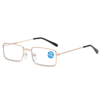 Ahora Anti Modré Světlo na Čtení Brýle Ultralehké Slitiny Podnikání Podnikání Presbyopie Zvětšit Brýle S Dioptrie +1.0+4.0