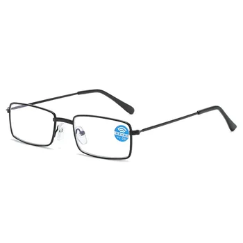 Ahora Anti Modré Světlo na Čtení Brýle Ultralehké Slitiny Podnikání Podnikání Presbyopie Zvětšit Brýle S Dioptrie +1.0+4.0