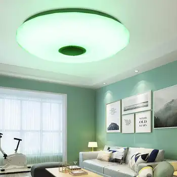 60W 72W Moderní LED Stropní Světla RGB osvětlení Domů, APLIKACE, bluetooth Hudba, Světla Ložnice Svítidla Inteligentní Stropní Svítidlo+Dálkové Ovládání
