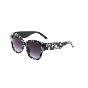 Cat Eye sluneční Brýle Leopard Hlavy, sluneční Brýle Square Ženy Módní sluneční brýle červené a zelené, UV400 2020 Vintage Brýle