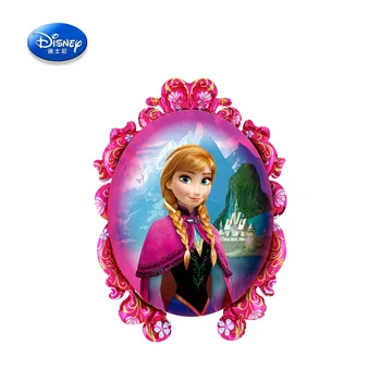 63*82cm Disney Frozen nafukovací hračky nové hliníkové fólie hračky Elsa a Anna balón kouzelné zrcadlo princess hračka
