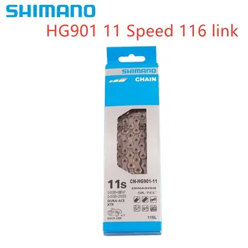 SHIMANO Dura Ace XTR CN-HG901 9000 11S Rychlost Řetězu 116L S Quick Link HG901 Řetěz Pro M9000 6800 5800 s originální krabici