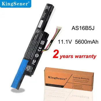 KingSener Nové AS16B5J AS16B8J Laptop Baterie pro Acer Aspire E5-575G-53VG 3ICR19/66-2 Zdarma 2 Roky Záruka