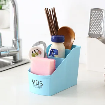 YiCleaner Plastový Úložný Box Make-Up Organizátor Kosmetické Úložný Box Domácí Stůl Kartáč Pero Držitel Drobnosti Objekt Kontejneru