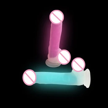 Hieha 7 cm Silikonové Vaginální Velké Hračky Vtipné Dospělé Sextoys Penis Erotické Hračky, Ženské Anální Masturbátor Dick pro Ženy