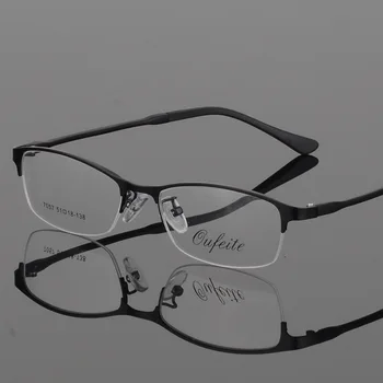 BCLEAR Nový Příchod Ženy Kovové Slitiny Brýle Rám Ultra-lehké Rámy Půl Rim Optické Brýle Rám Barevné Brýle TR Nohy