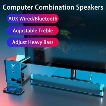 Soundbar TV Domácí kino Altavoces Bluetooth Reproduktory Caixa De Som Amplificada Subwoofer Barre De Syn Alto-falantes Sonos