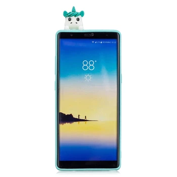 Poznámka 9 Coque pro Samsung Galaxy Note 8 9 Případ Unicorn Panda Silikonové Telefon Pouzdro pro Samsung S9 S8 Plus S6 S7 Edge Pouzdro