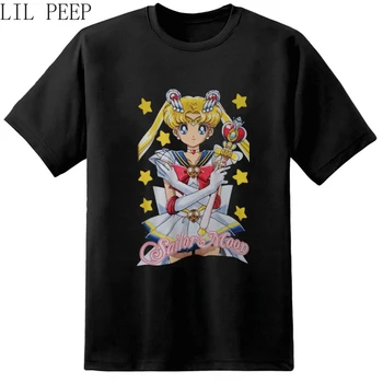 Sailor Moon Anime Tričko Pánské/žena roku 2020 Letní Pánské T-Košile Ležérní Hip-Hop Tištěné Vtipné, Roztomilé Tričko